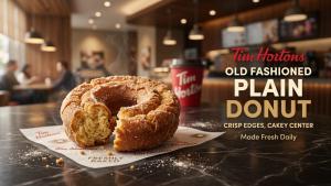 Old Fashioned Plain Donut