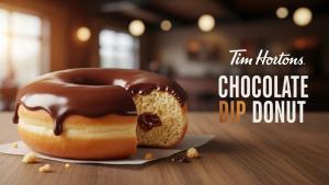Chocolate Dip Donut