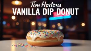 Vanilla Dip Donut