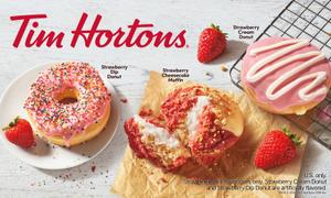 Strawberry Vanilla Donut