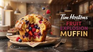 Fruit Explosion Muffin