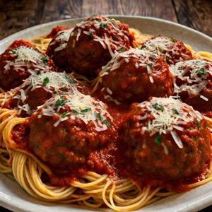 Kids Spaghetti with Meatballs