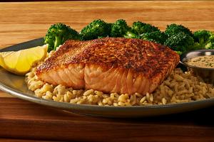 Grilled Salmon with Remoulade