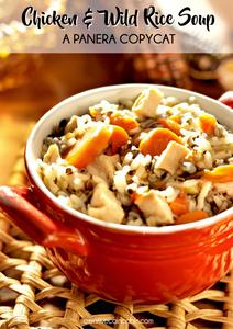 Cream of Chicken & Wild Rice Soup (Bowl)