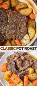 Classic Pot Roast Dinner