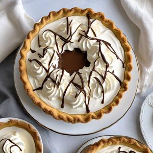 Chocolate French Silk Pie (Slice)