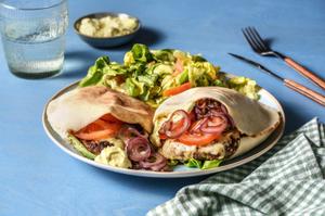 Veg Cheeseburger Pita (Regular)