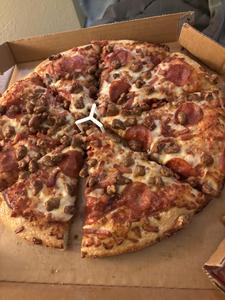 Meat Lover's Pizza (1 Slice, Large Stuffed Crust)