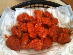 Buffalo Medium Boneless Wings (2 Pieces)