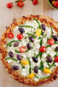 Greek Pizza (Medium, 1 slice)