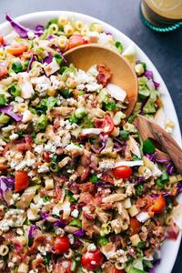 Chopped Salad with Dressing