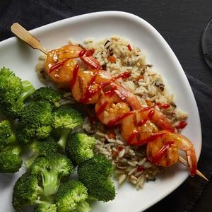 Garlic-Grilled Shrimp