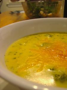 Broccoli & Cheese Soup
