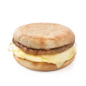 Egg, Sausage & Jack Cheese Sandwich