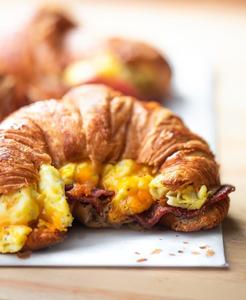 Dreamy Bacon Croissant