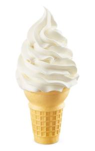 Vanilla Ice Cream Cone