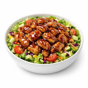 Sweet Onion Chicken Teriyaki Salad (No Dressing)