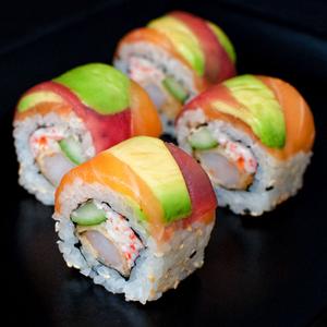 Rainbow Roll (5 Pieces)