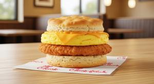 Chicken, Egg & Cheese Biscuit