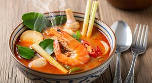 Tom Yum Soup with Shrimp (Meal)