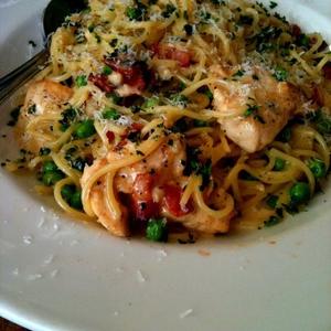 Pasta Carbonara with Chicken