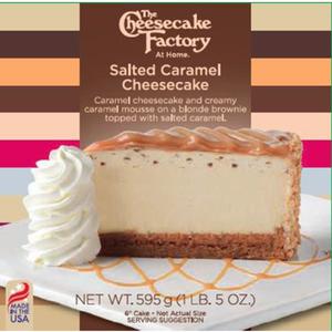 Salted Caramel Cheesecake (Slice)