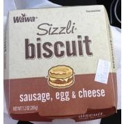 Sausage, Egg & Cheese Biscuit