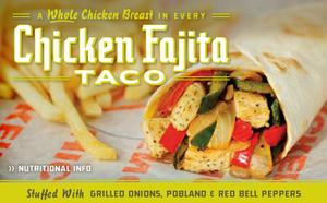 Chicken Fajita Taco
