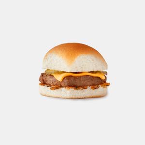 Impossible Slider with Smoked Cheddar