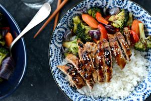 Teriyaki Chicken Rice Bowl