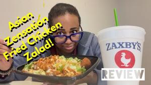 Asian Zensation Zalad with Fried Chicken