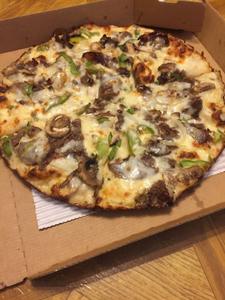 Philly Cheese Steak Pizza (Medium, 1 slice)