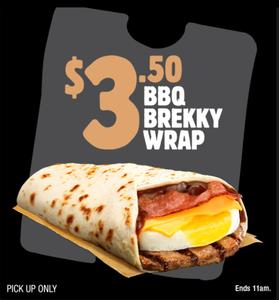 BBQ Brekkie Wrap