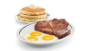 T-Bone Steak & Eggs