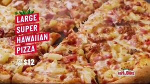 Super Hawaiian Pizza (Large, 1 slice)