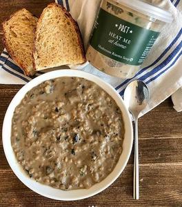 Mushroom Risotto Soup