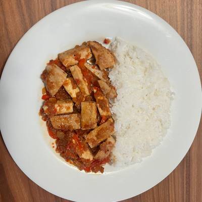 Red Pepper Glazed Pork Chops
