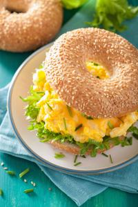 Bagel with Egg and Cheese