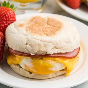 Egg, Ham and Cheese English Muffin