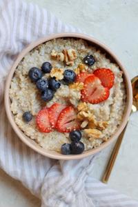 Oatmeal with Maple Syrup