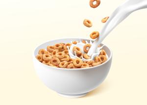 Cheerios with Milk