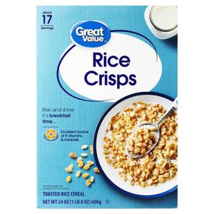 Crisp Rice Cereal with Milk