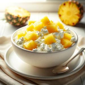 Cottage Cheese with Pineapple