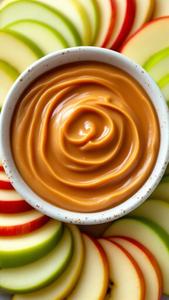 Apple Slices with Caramel Dip