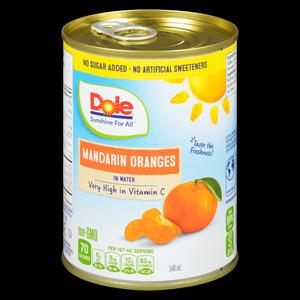 Mandarin Oranges, Canned (1/2 Cup)