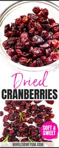 Dried Cranberries (1/4 Cup)