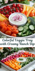 Veggie Tray with Ranch