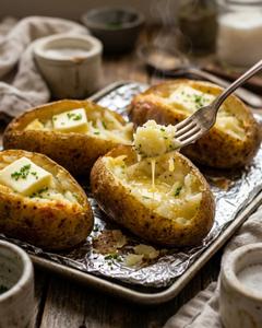 Baked Potato with Butter