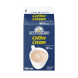 Coffee Cream, 18% (1 Tbsp)