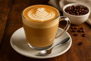 Latte (Homemade, 2% Milk)